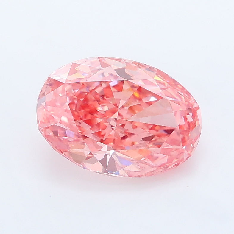 1.75ct Oval lab grown diamond