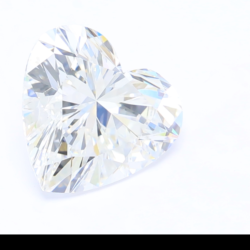 2.25ct Heart lab grown diamond