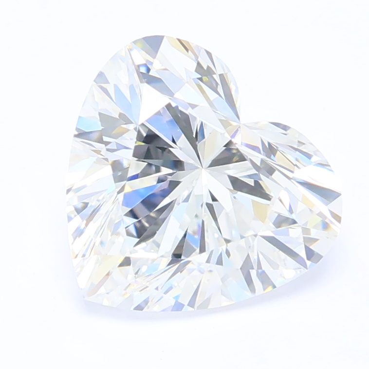 2.50ct Heart lab grown diamond