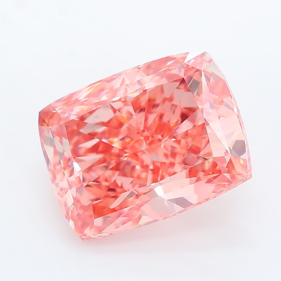 4.77ct Cushion lab grown diamond