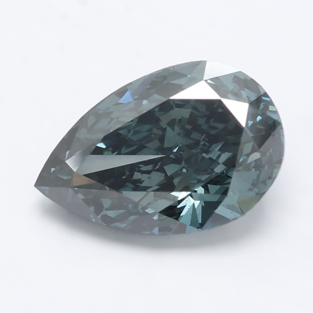 4.17ct Pear lab grown diamond