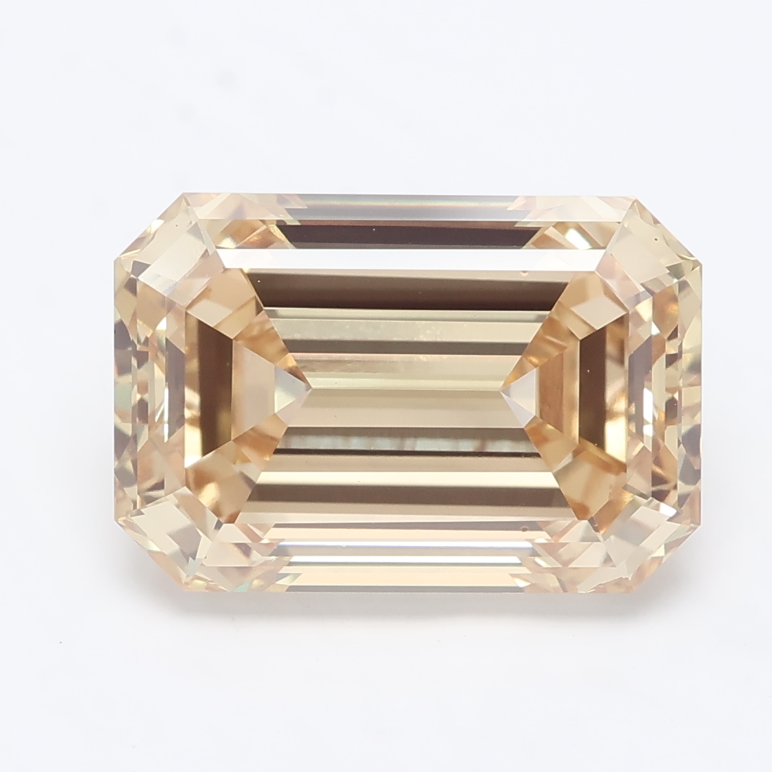 7.04ct Emerald lab grown diamond