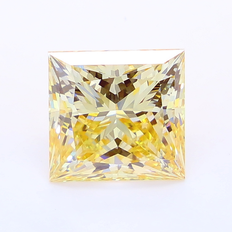3.06ct Princess lab grown diamond