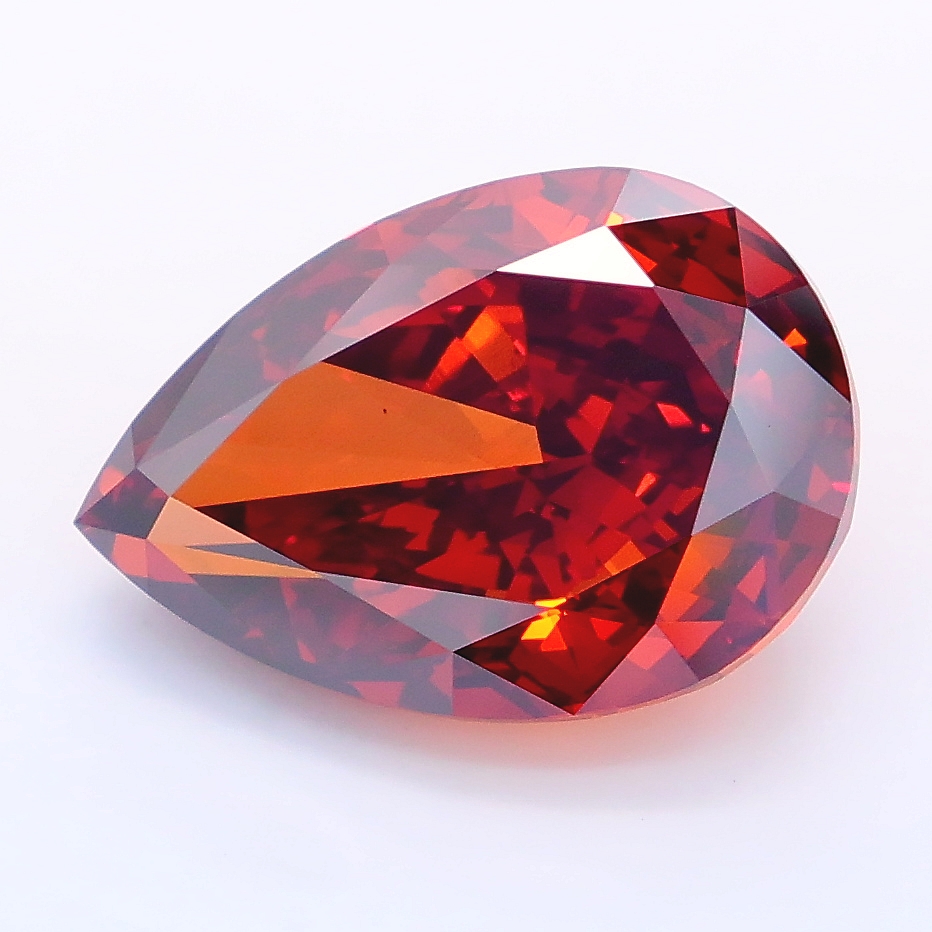 6.65ct Pear lab grown diamond