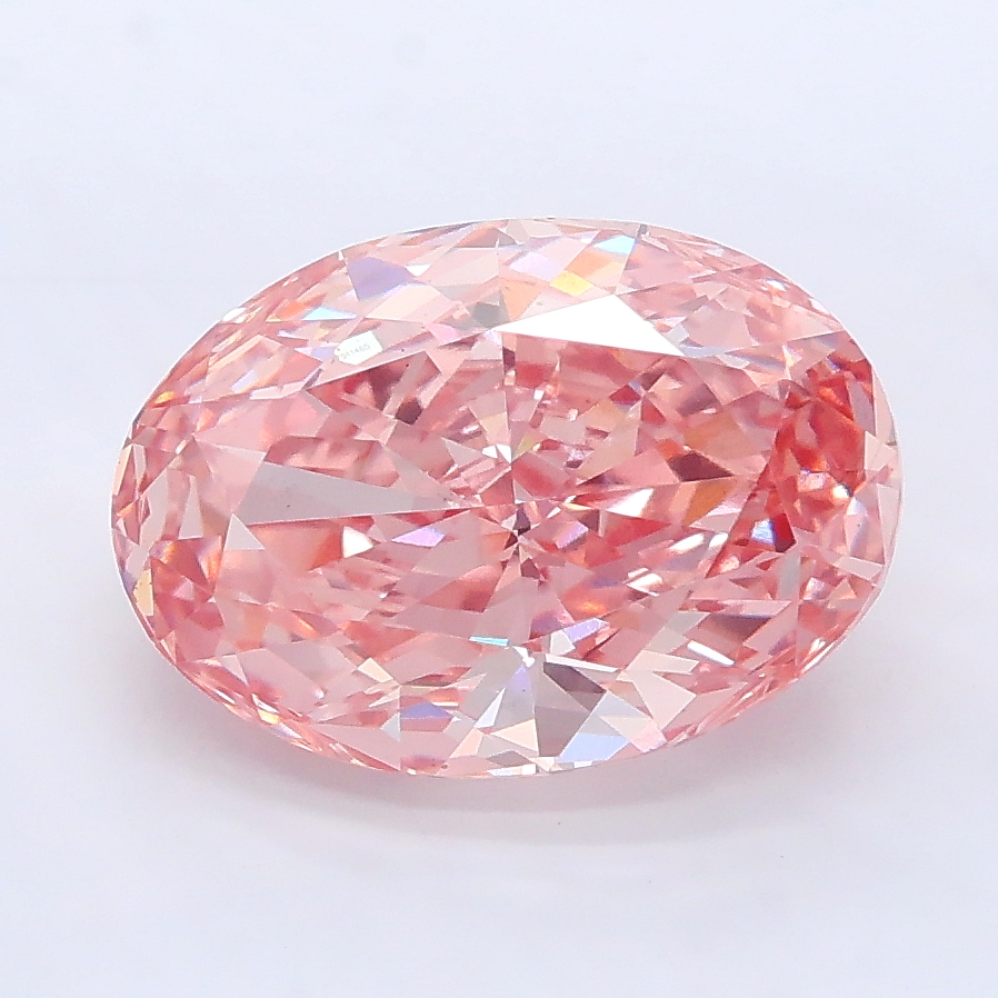 3.27ct Oval lab grown diamond
