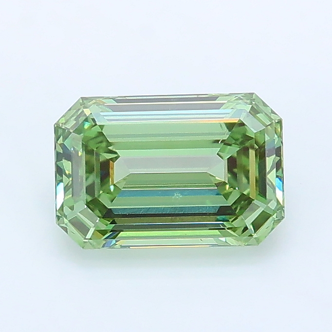 1.00ct Emerald lab grown diamond