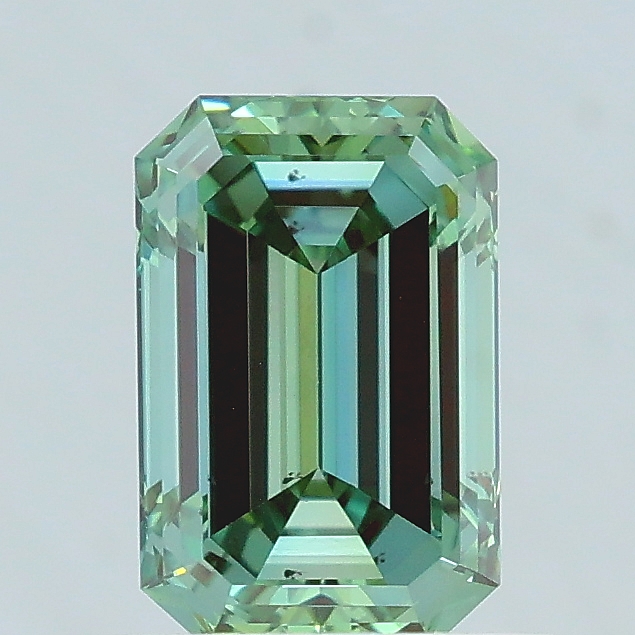 1.01ct Emerald lab grown diamond