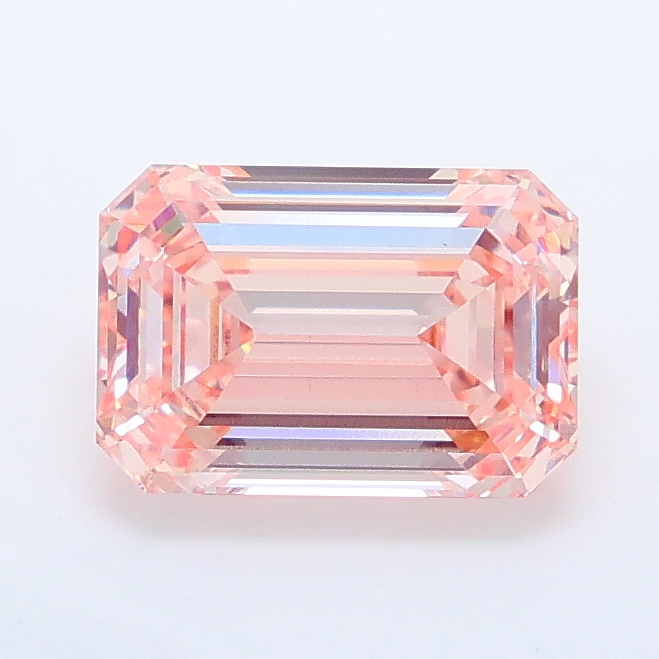 2.06ct Emerald lab grown diamond