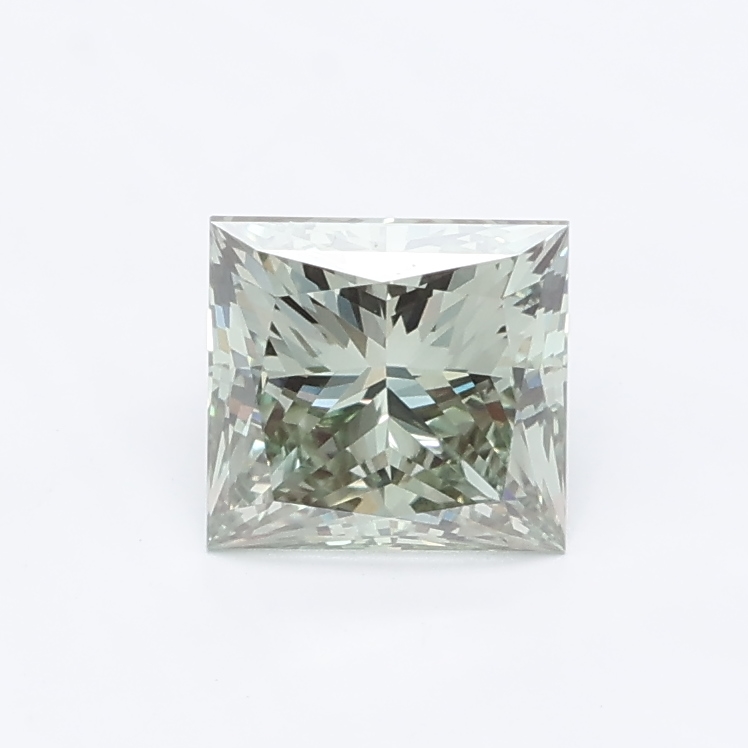 1.00ct Princess lab grown diamond