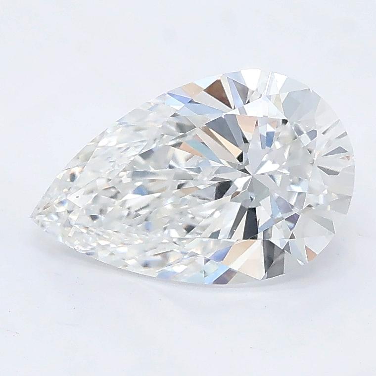 1.53ct Pear lab grown diamond