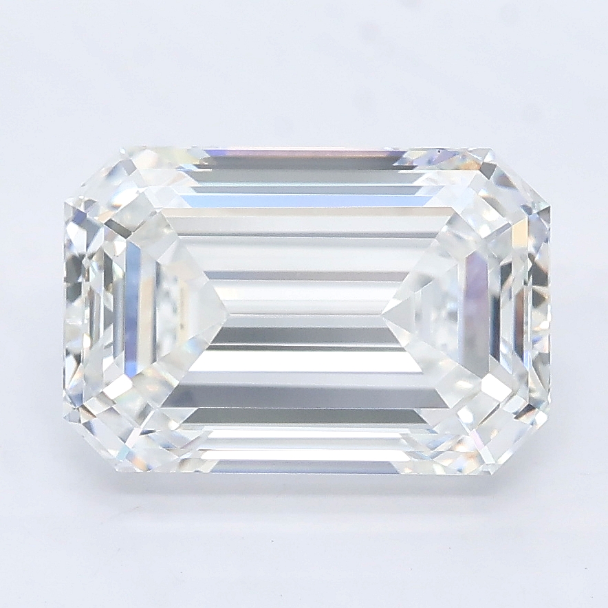 3.72ct Emerald lab grown diamond