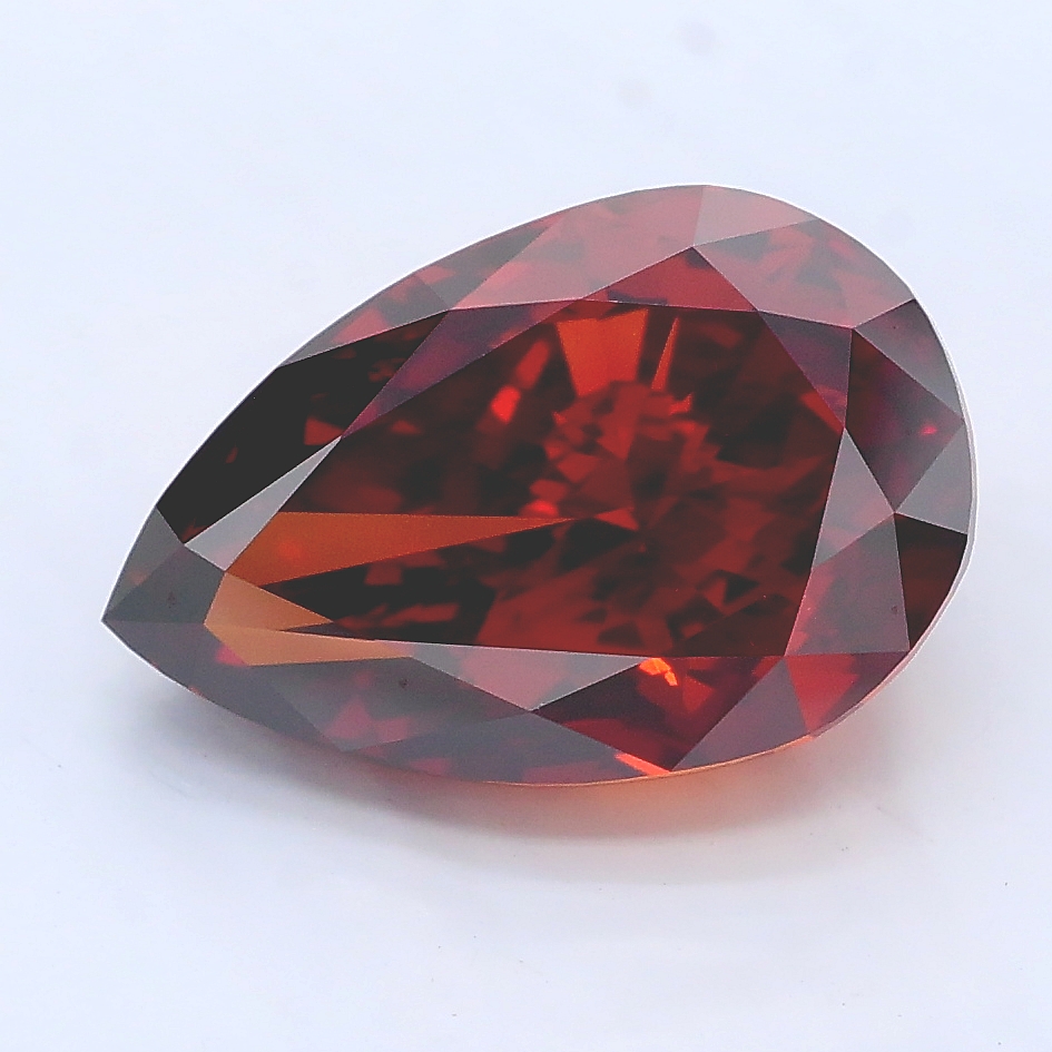 4.03ct Pear lab grown diamond