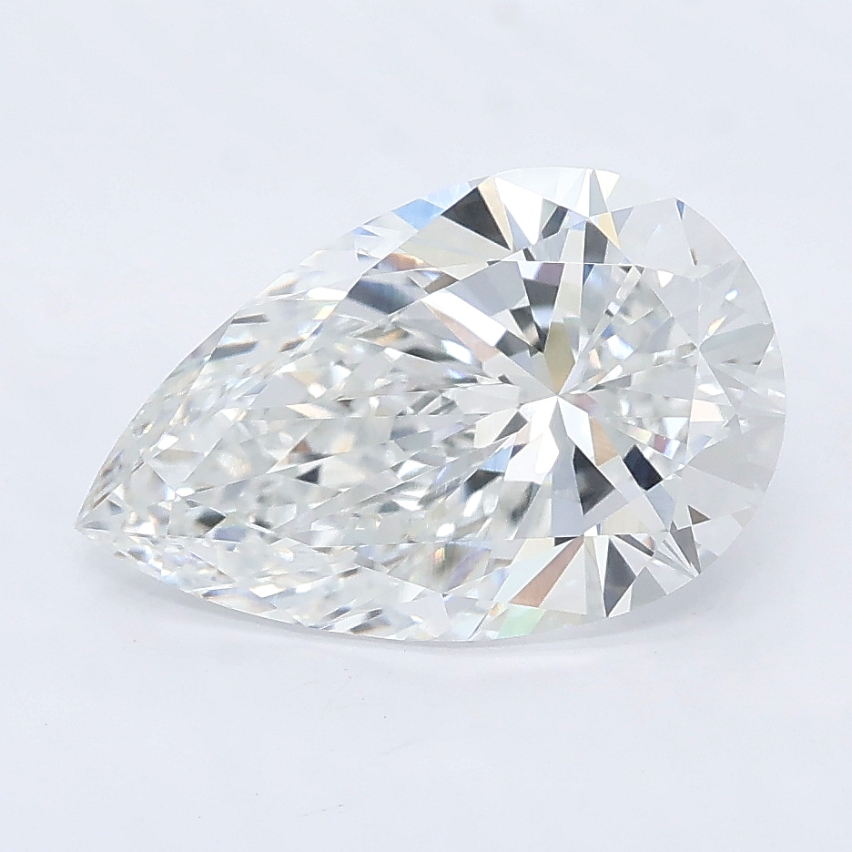 2.60ct Pear lab grown diamond