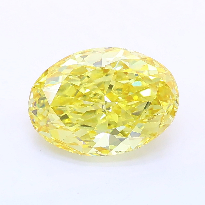 2.07ct Oval lab grown diamond
