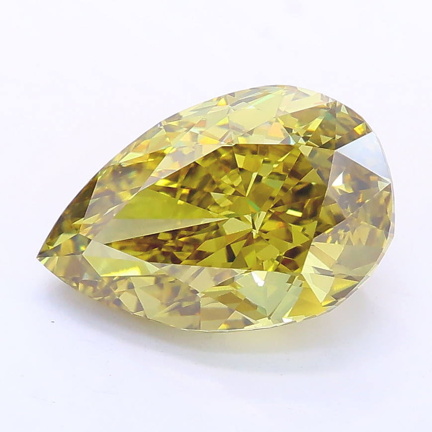 3.11ct Pear lab grown diamond