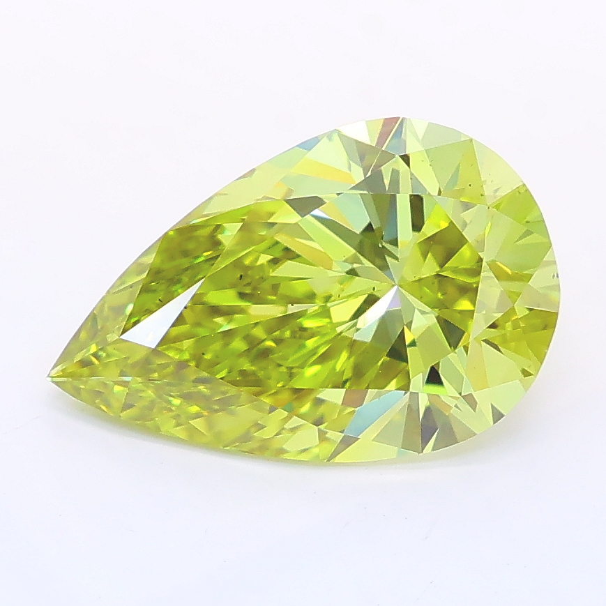 2.74ct Pear lab grown diamond