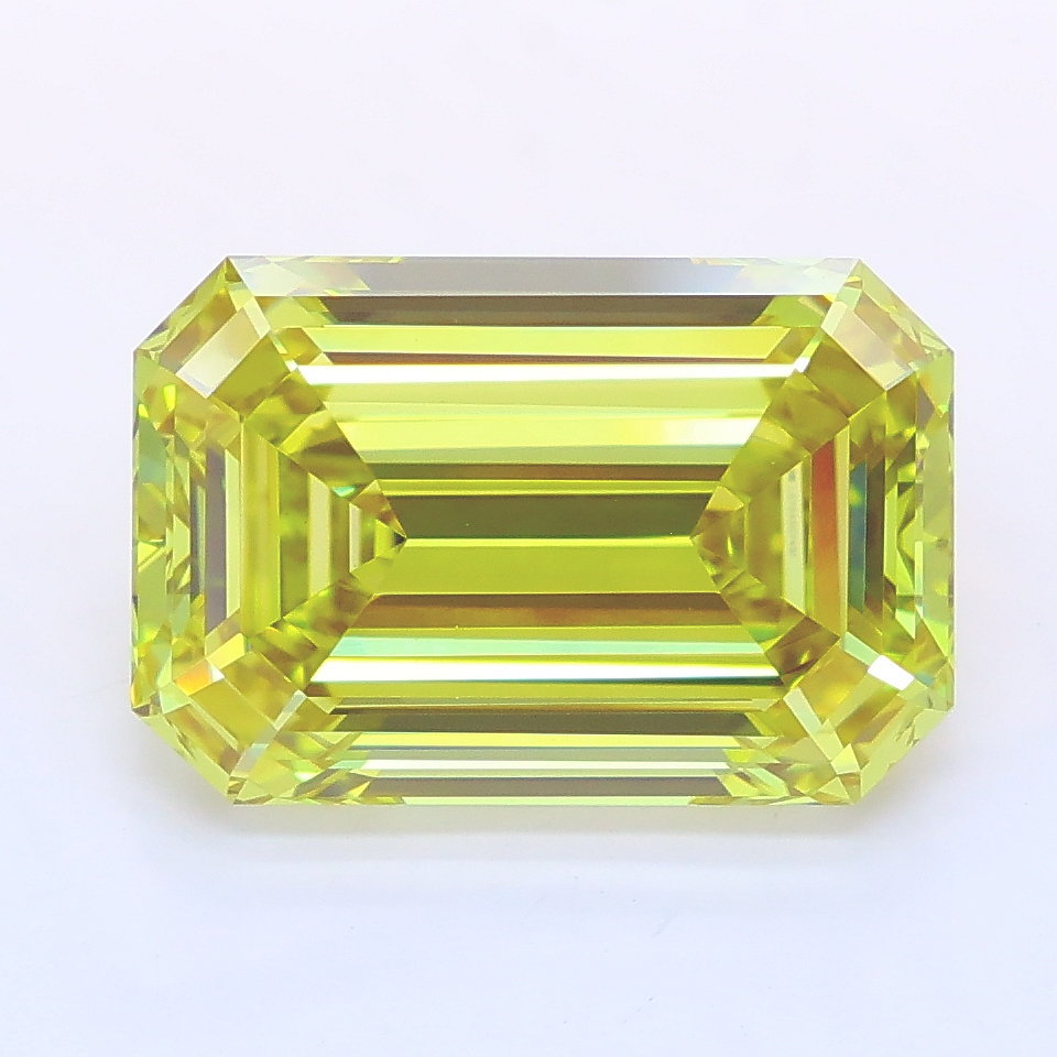 6.02ct Emerald lab grown diamond