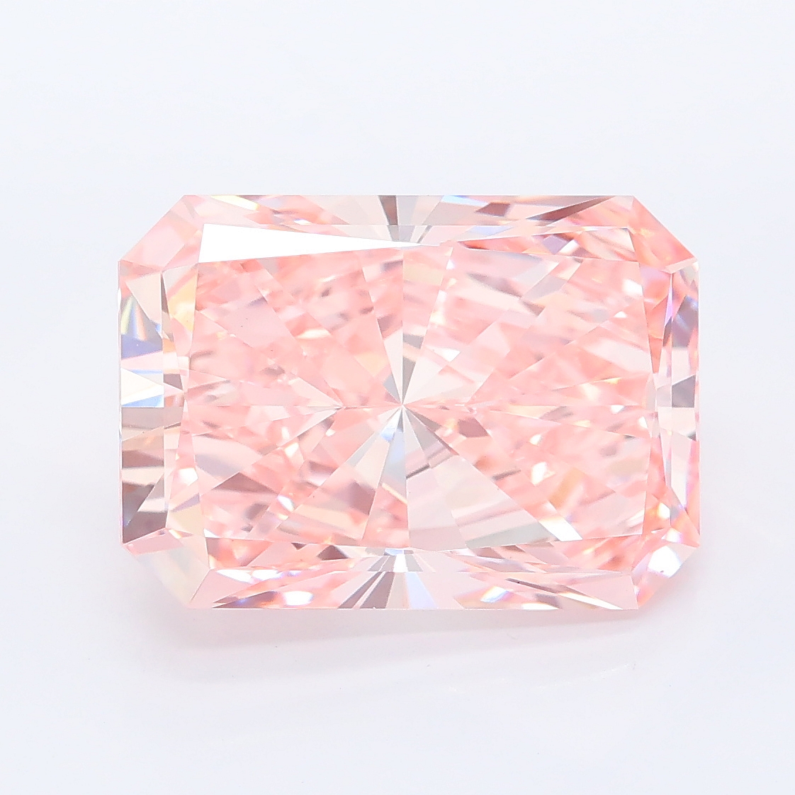 6.95ct Radiant lab grown diamond