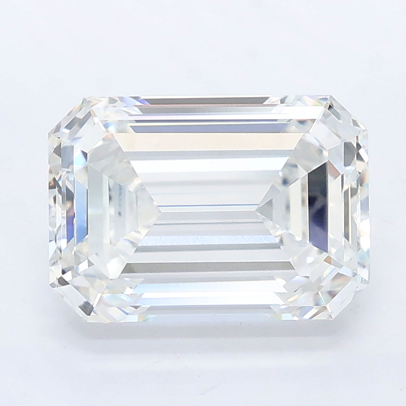 3.78ct Emerald lab grown diamond