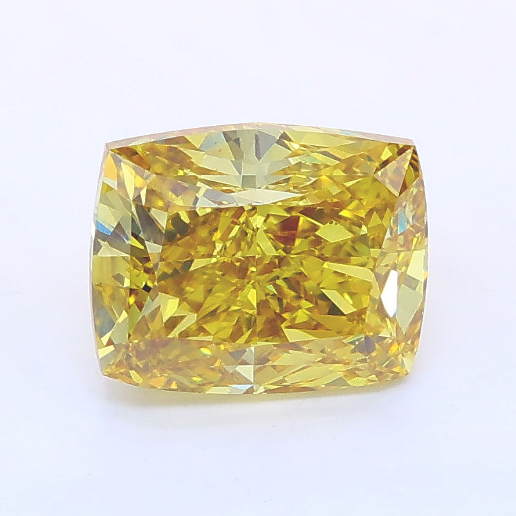 2.57ct Cushion lab grown diamond