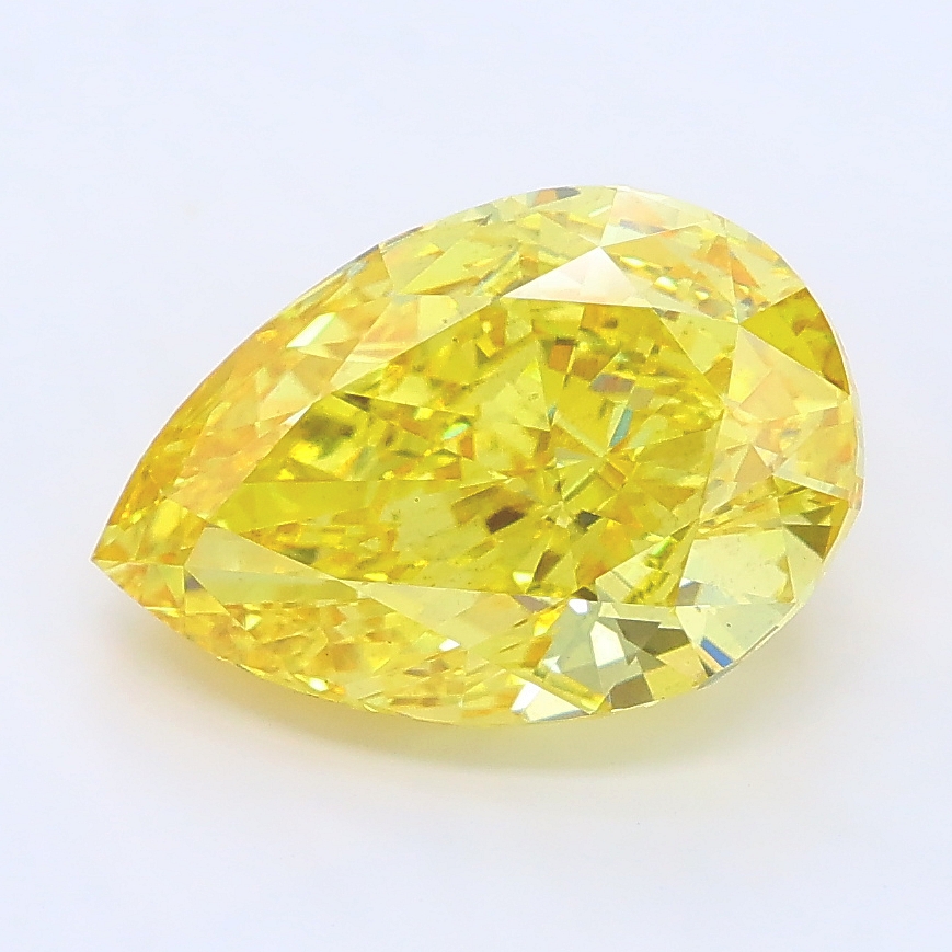 4.20ct Pear lab grown diamond
