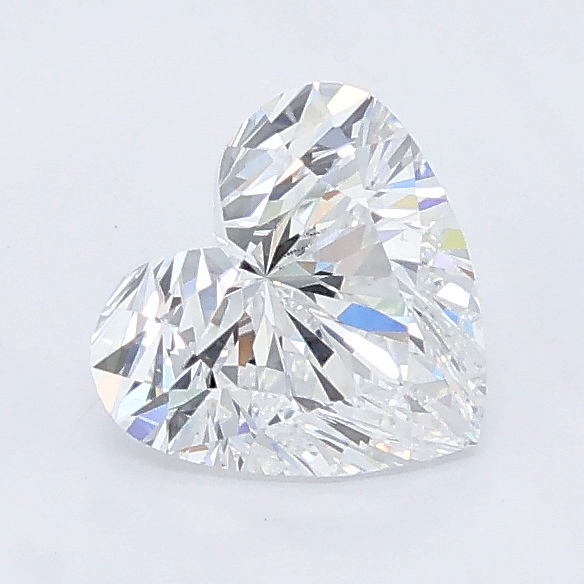 1.50ct Heart lab grown diamond