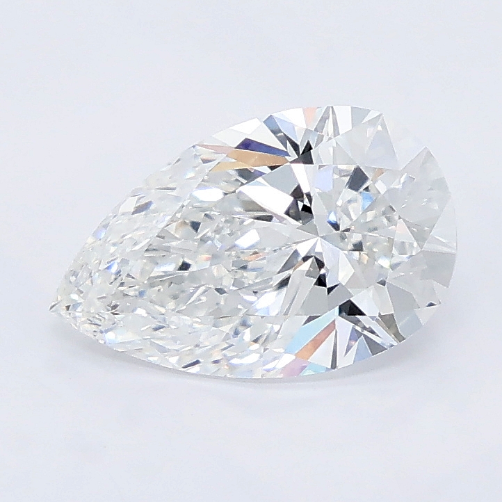 2.11ct Pear lab grown diamond