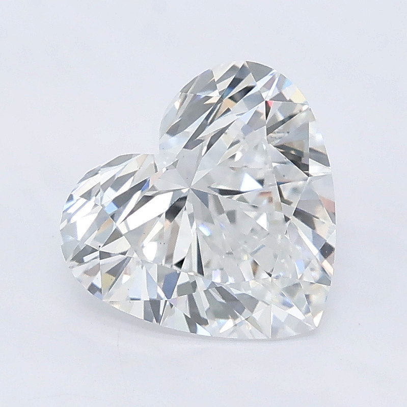 2.00ct Heart lab grown diamond