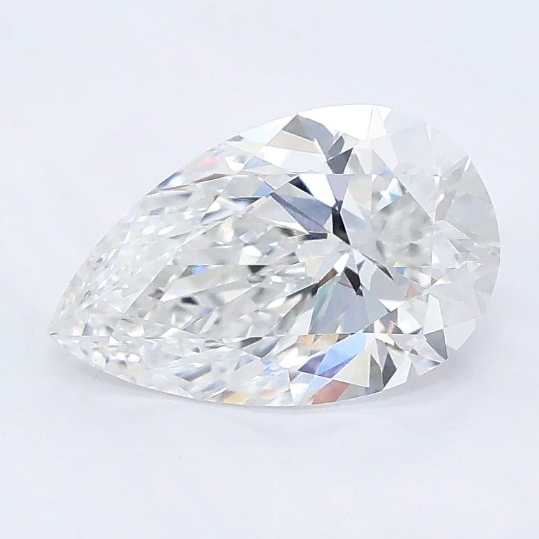 1.57ct Pear lab grown diamond