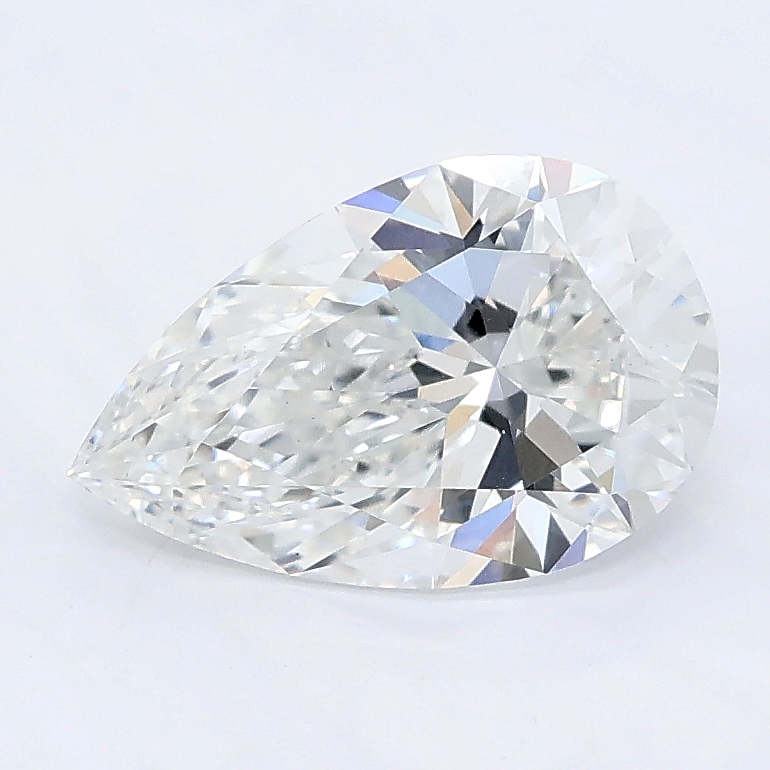 1.57ct Pear lab grown diamond