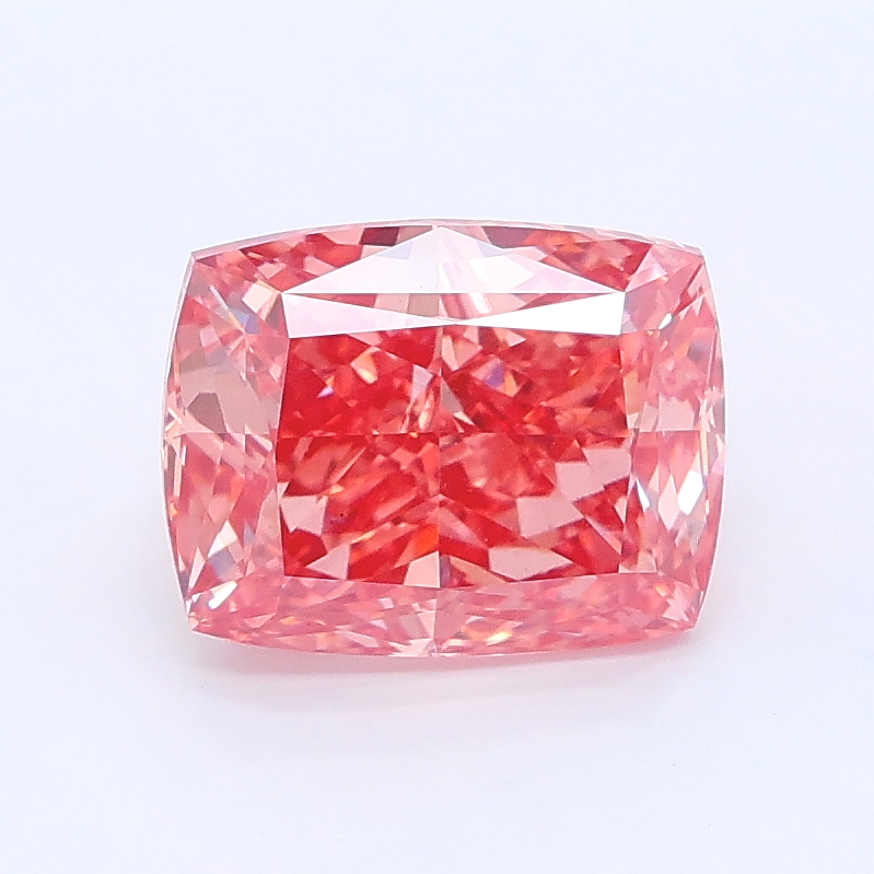 2.54ct Cushion lab grown diamond