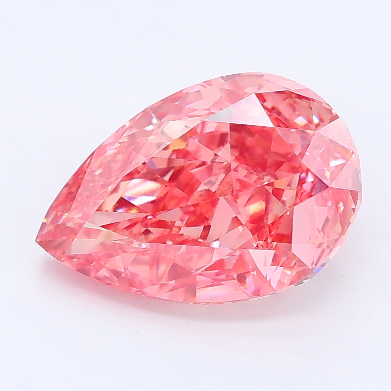 2.57ct Pear lab grown diamond