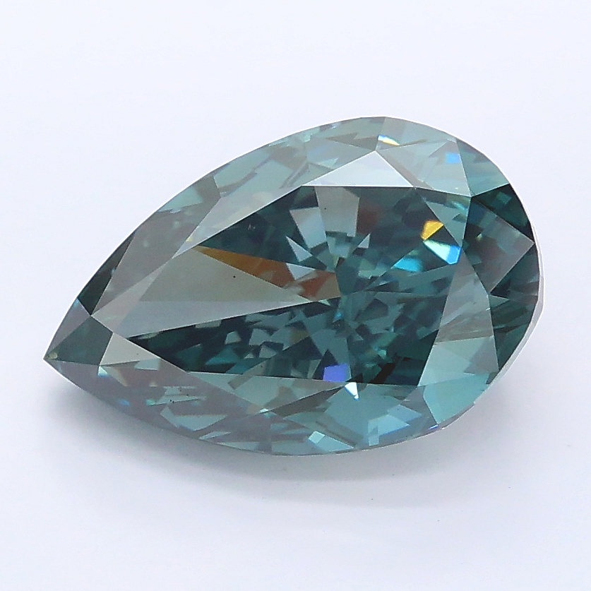 3.21ct Pear lab grown diamond