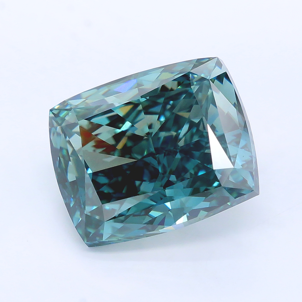 8.09ct Cushion lab grown diamond