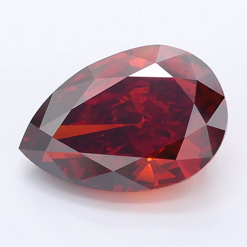 3.55ct Pear lab grown diamond