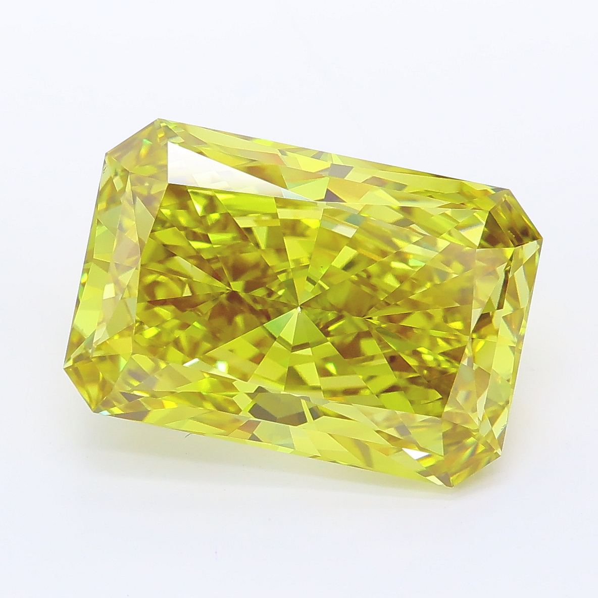 7.06ct Radiant lab grown diamond