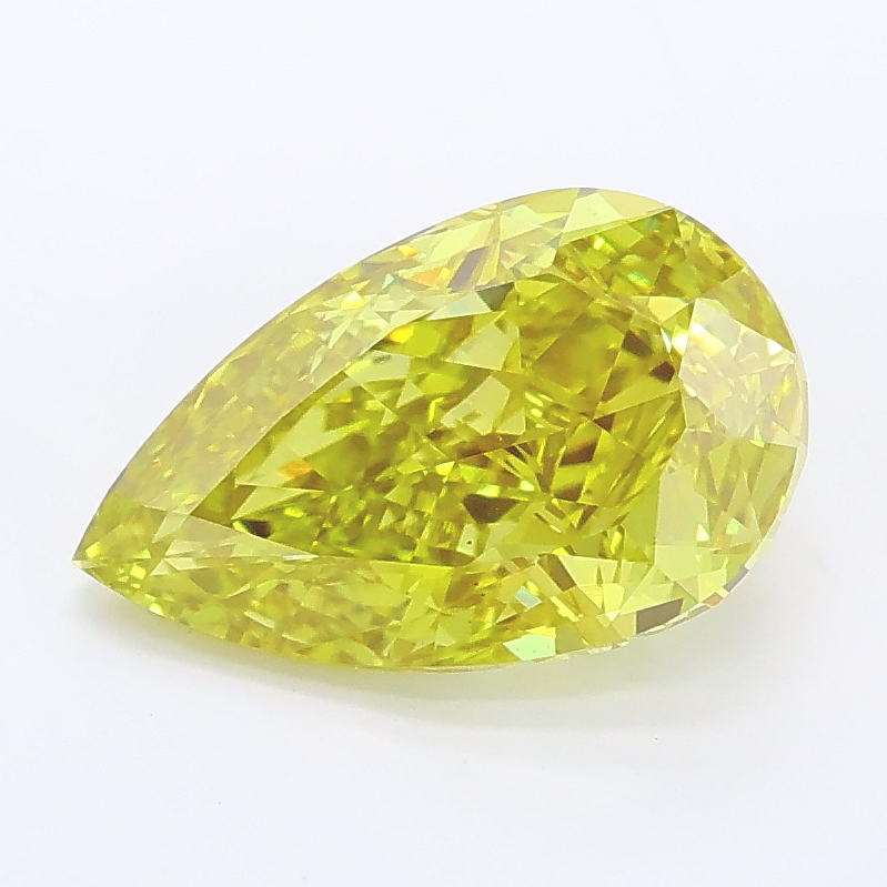 2.14ct Pear lab grown diamond