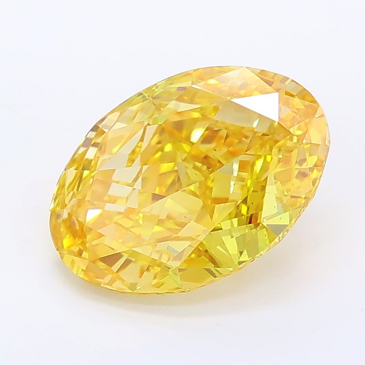 2.11ct Oval lab grown diamond
