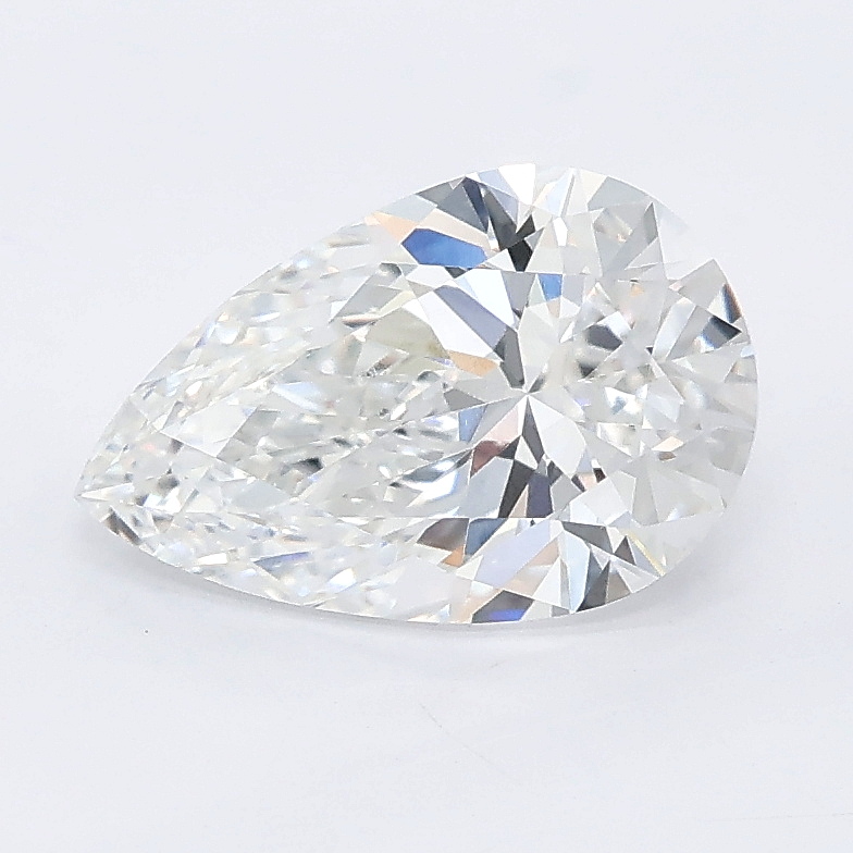 1.57ct Pear lab grown diamond