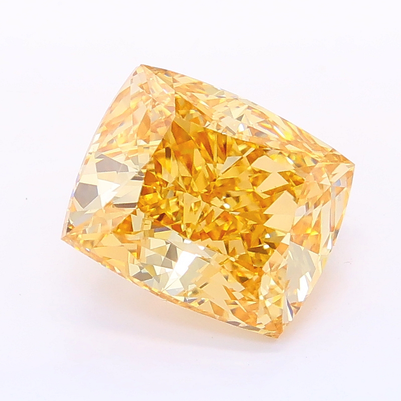 2.63ct Cushion lab grown diamond