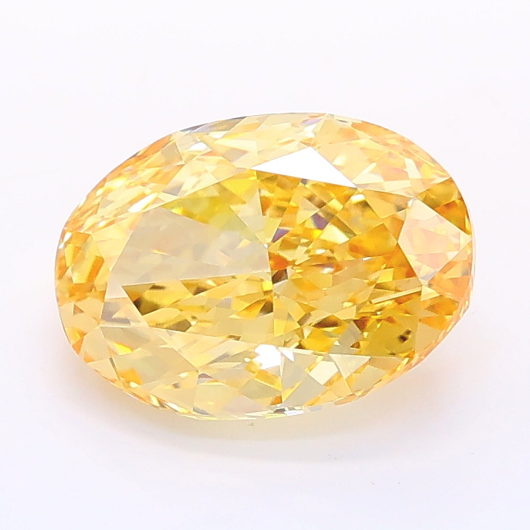 2.43ct Oval lab grown diamond
