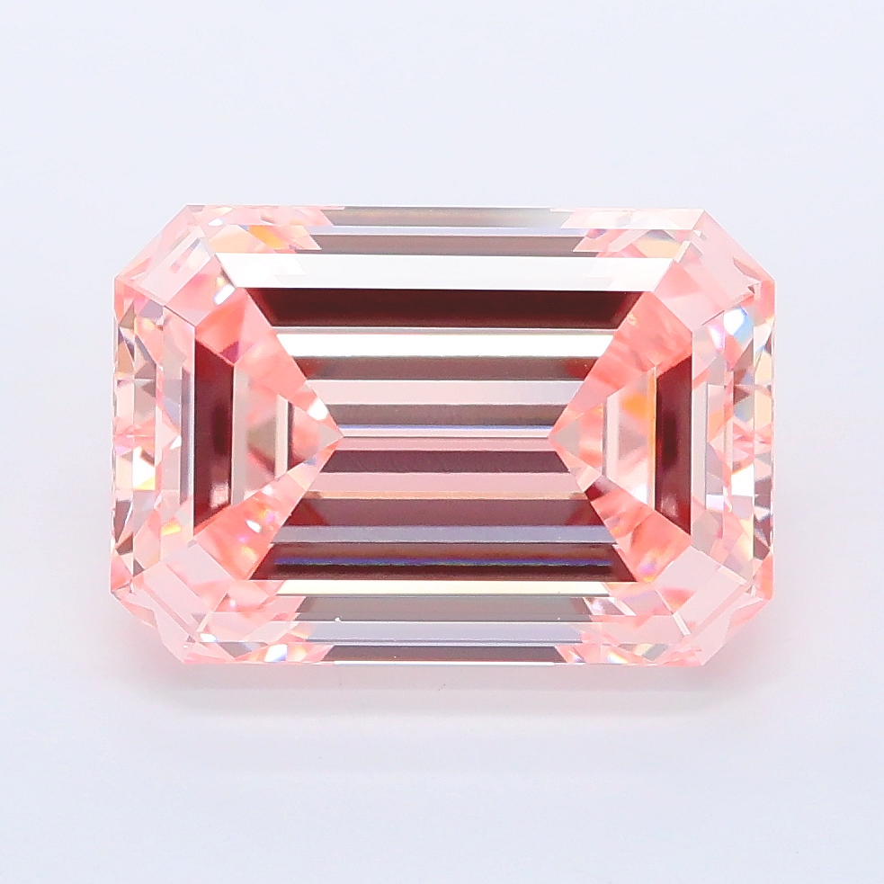5.03ct Emerald lab grown diamond