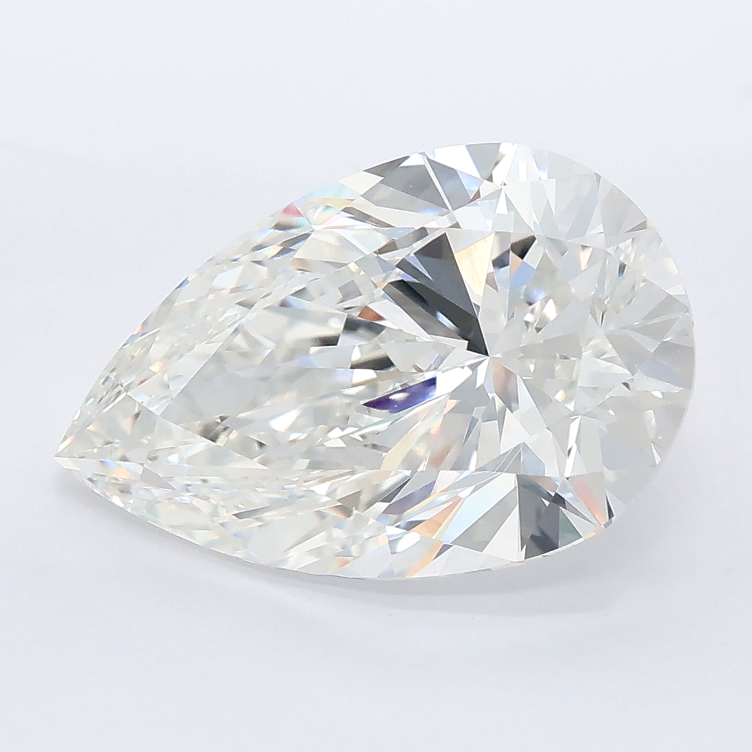 5.75ct Pear lab grown diamond