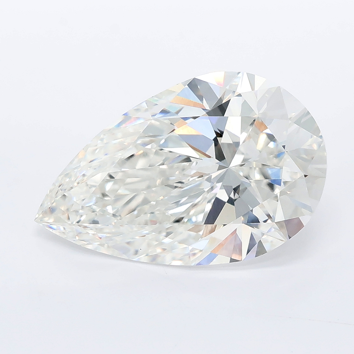5.29ct Pear lab grown diamond