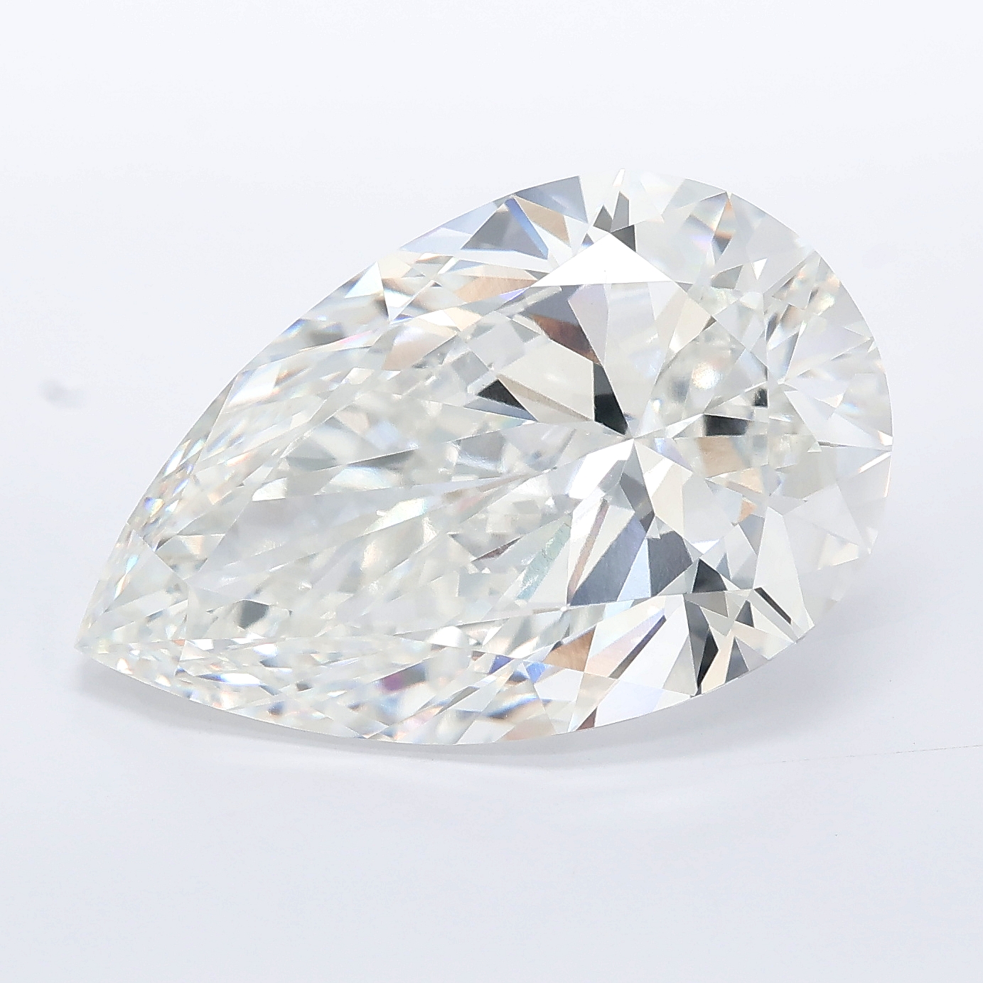 10.54ct Pear lab grown diamond