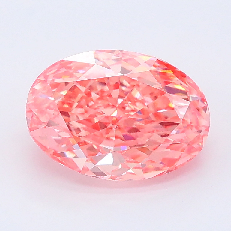 2.36ct Oval lab grown diamond