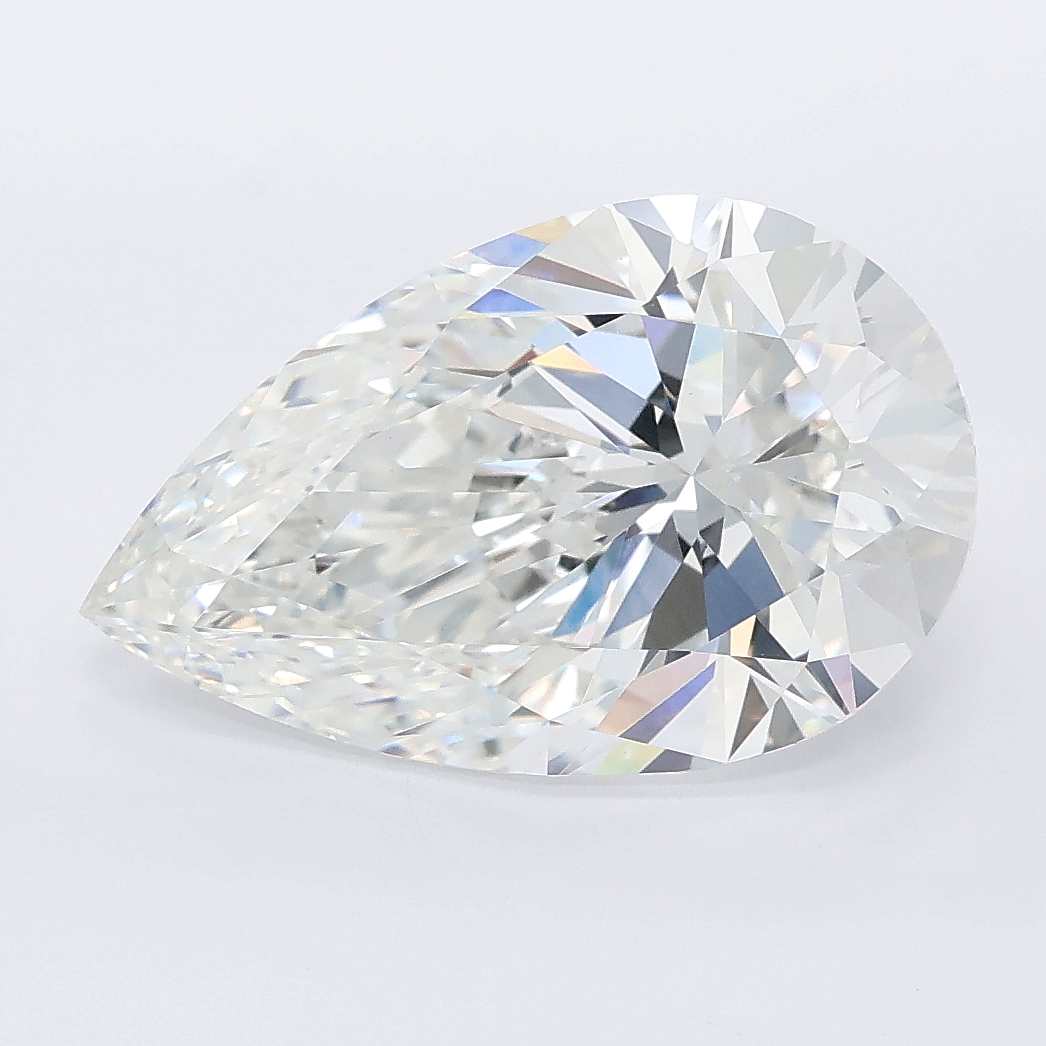 4.58ct Pear lab grown diamond