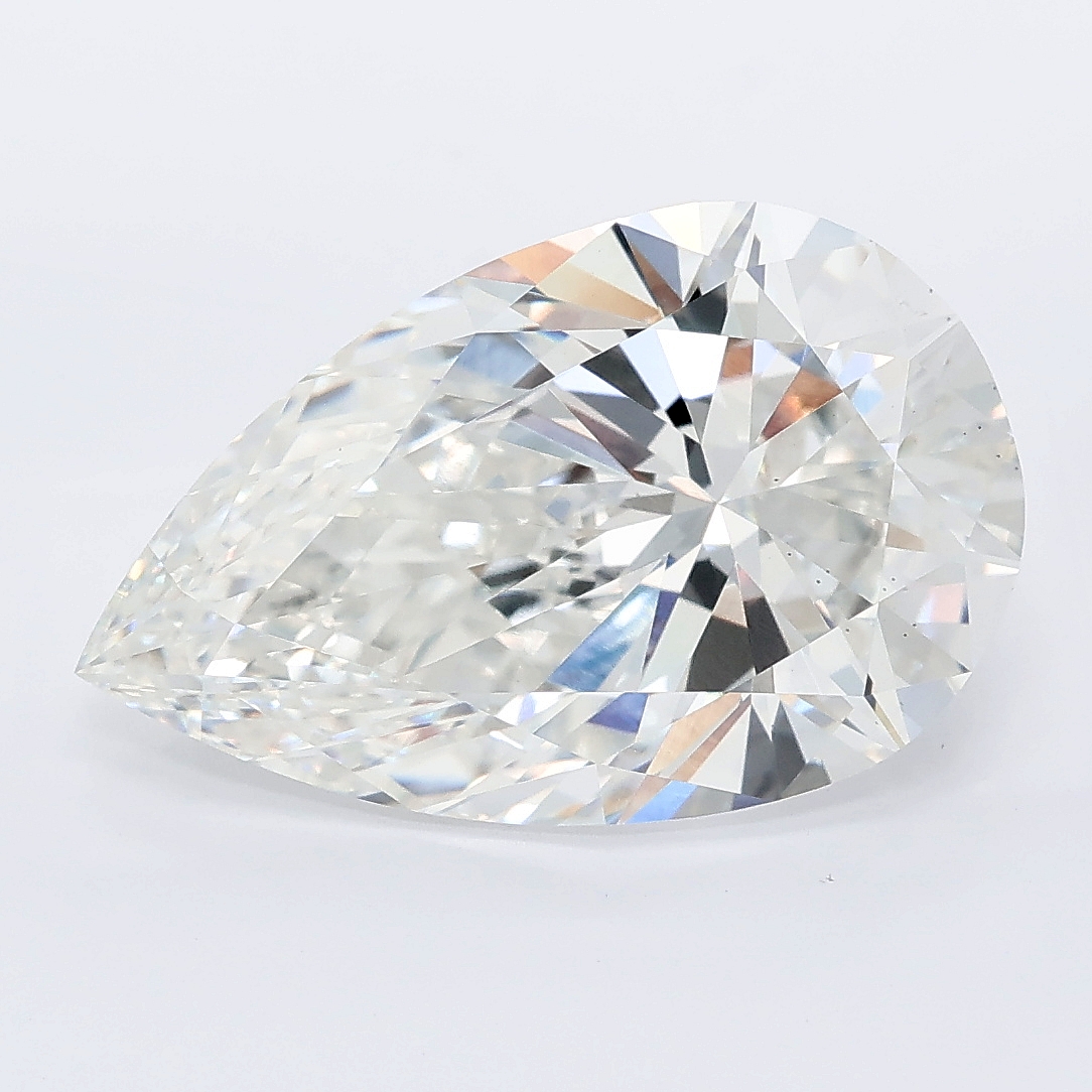 5.02ct Pear lab grown diamond