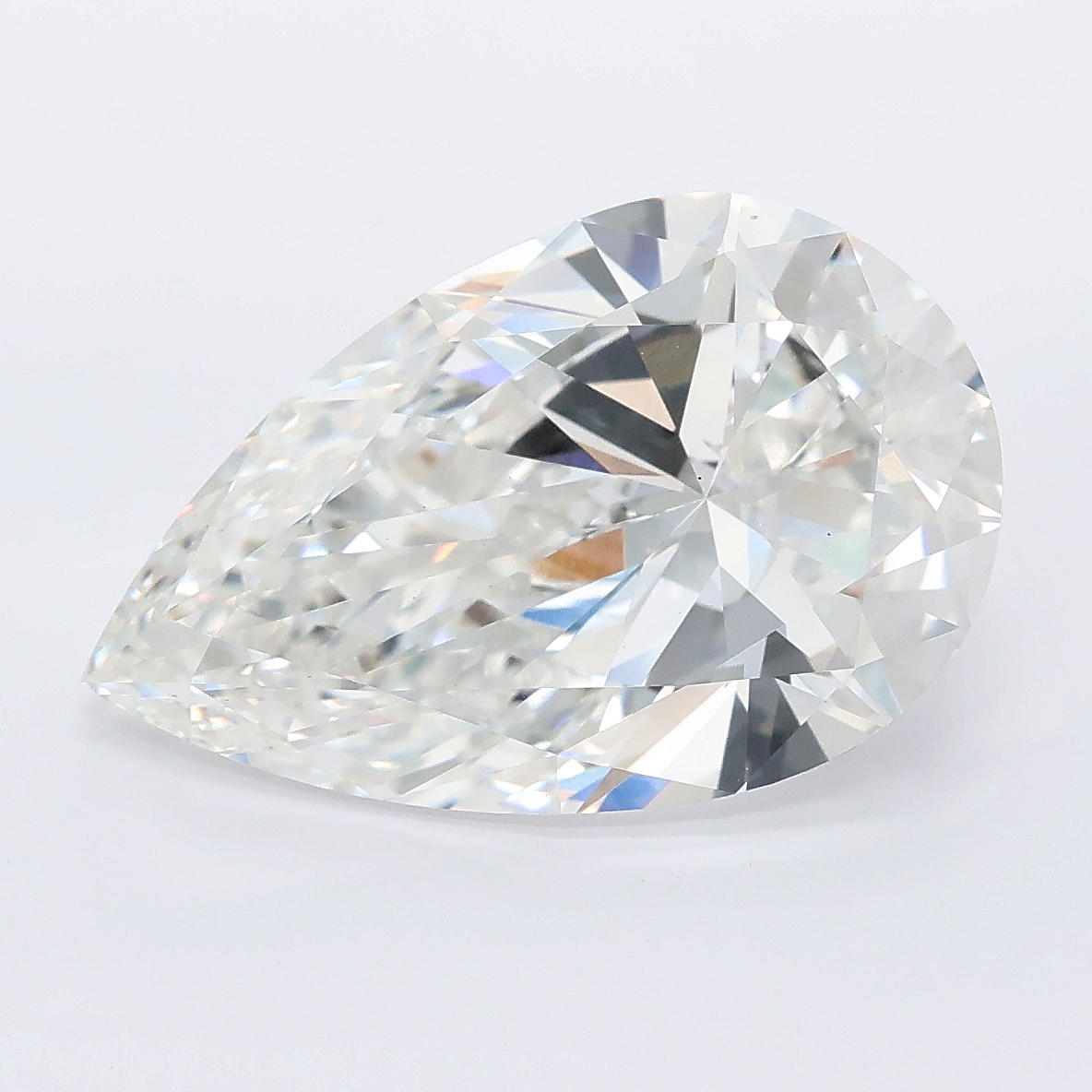 6.02ct Pear lab grown diamond
