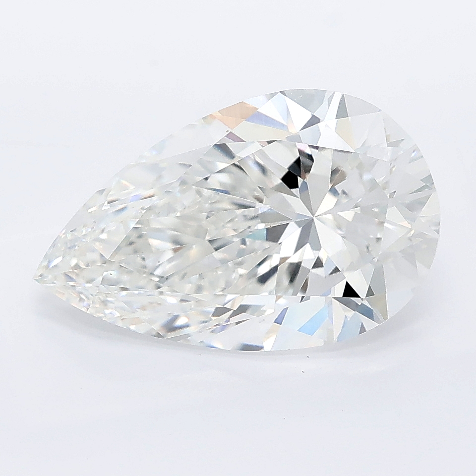 3.51ct Pear lab grown diamond